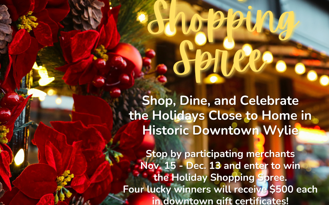 Wylie Holiday Shopping Spree – Participating Shops